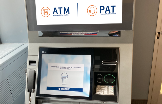 Personal Assisted Teller Machine