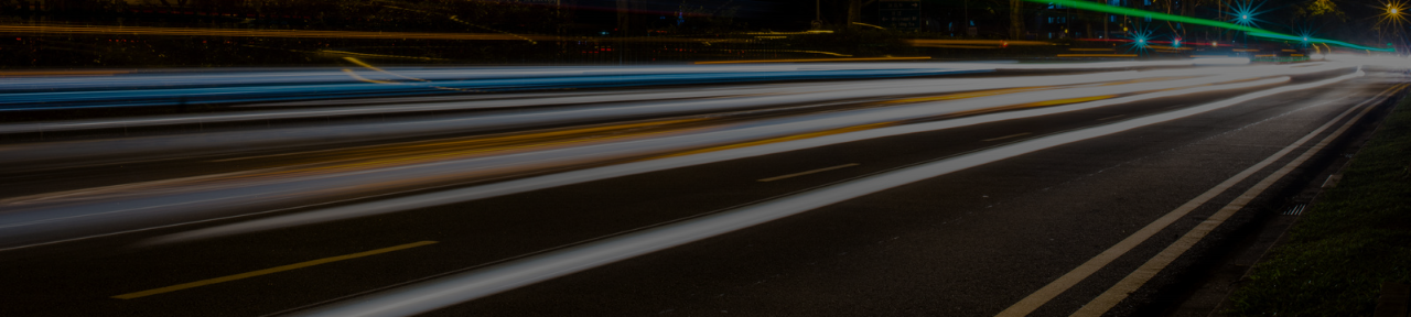 Blurred Car Lights on Road
