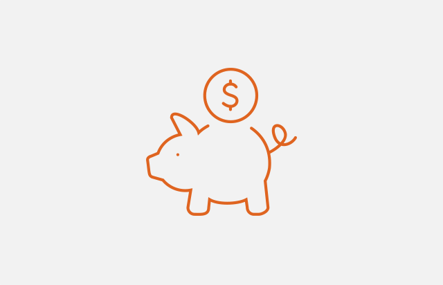 Piggy Bank with Coin